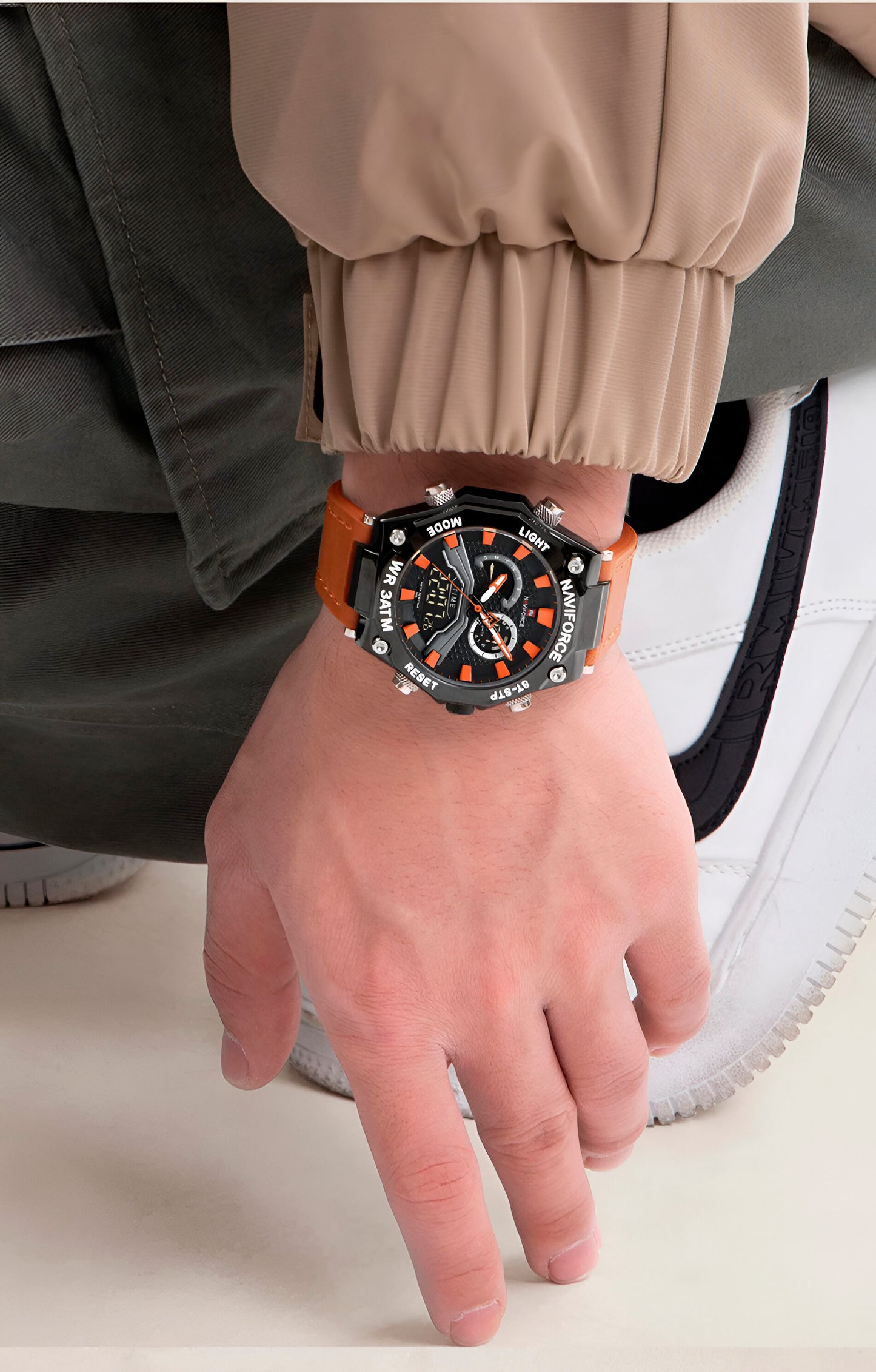 Reloj Naviforce Casual Nf9220 Crono Homb