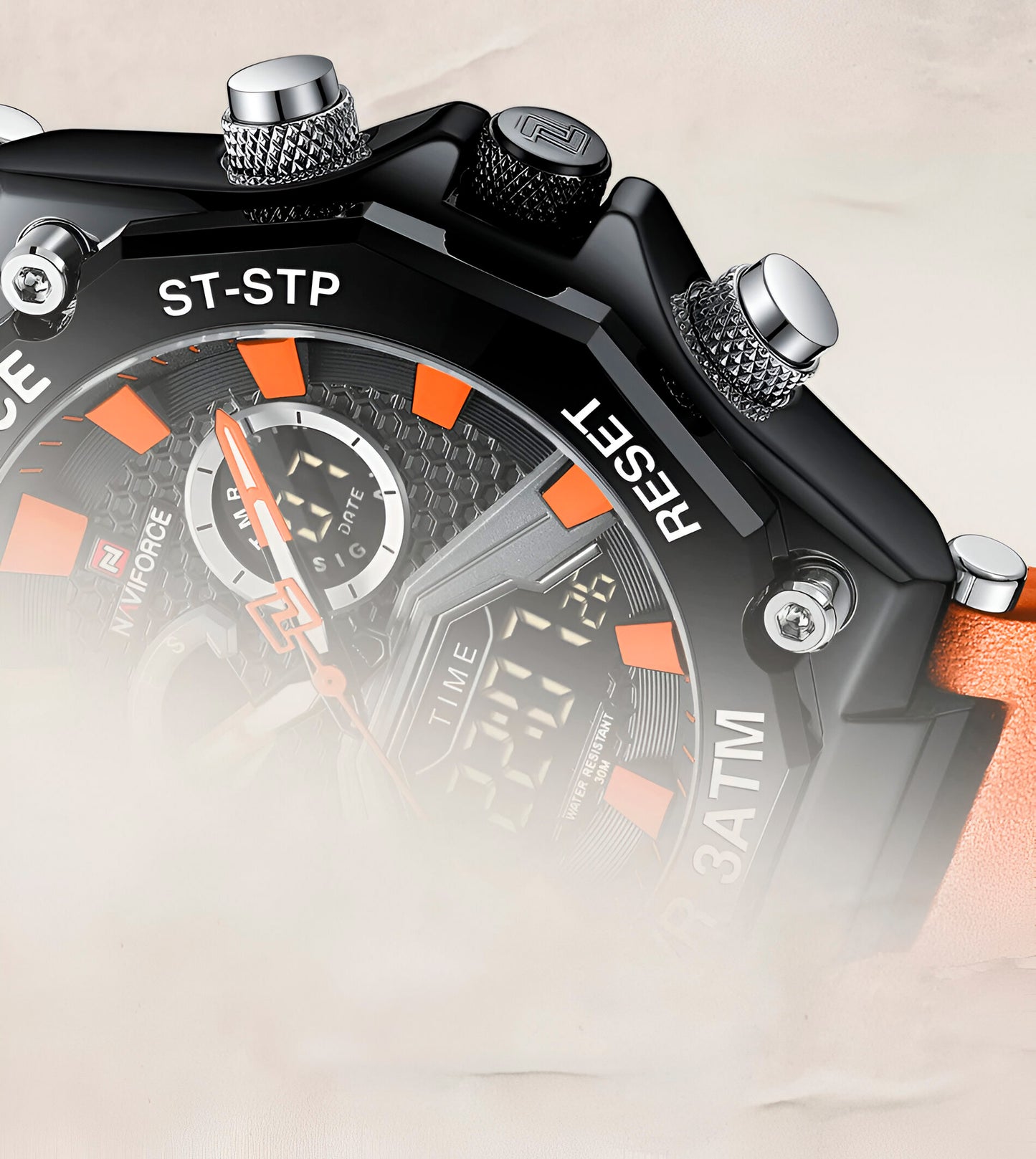 Reloj Naviforce Casual Nf9220 Crono Homb