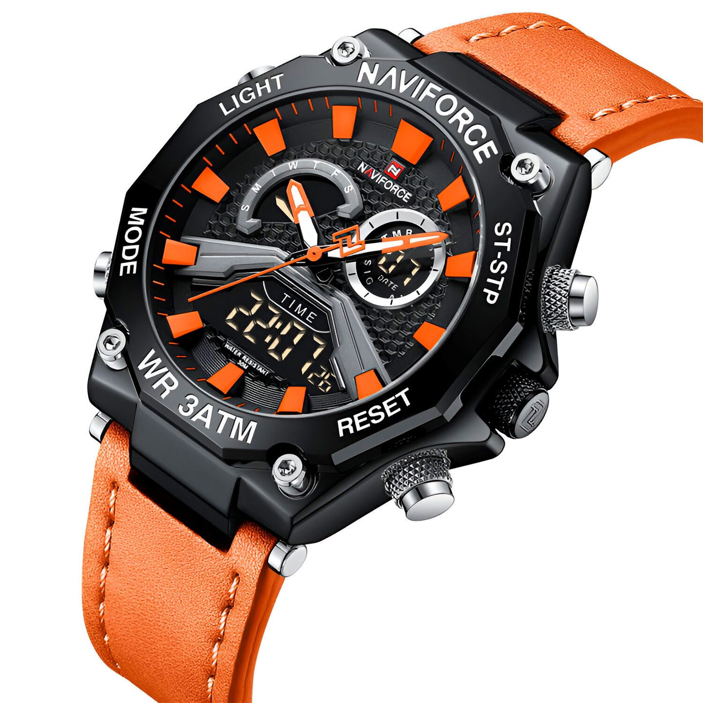 Reloj Naviforce Casual Nf9220 Crono Homb